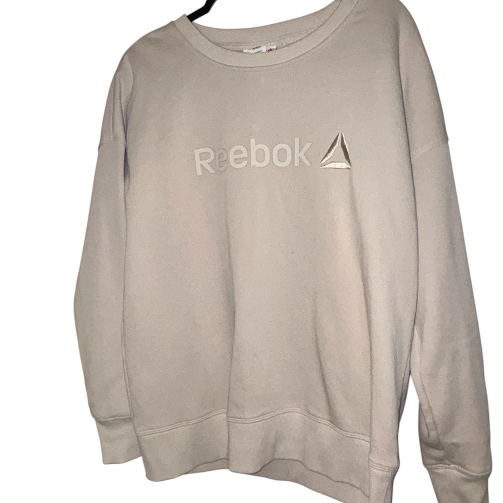 Reebok Women's Cream Sweatshirt